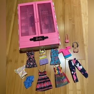 Barbie Closet and Barbie Clothes
